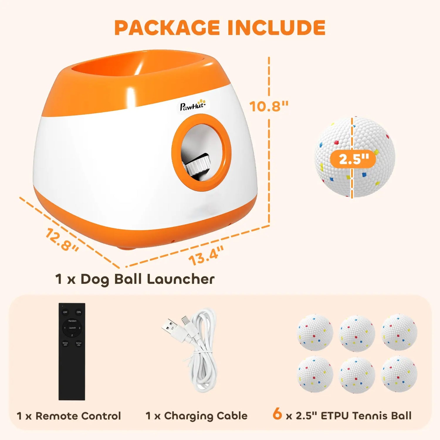 Dog Ball Launcher Automatic for Medium Large Dogs