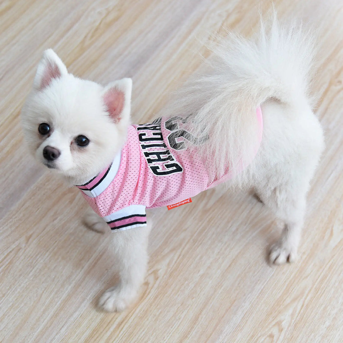 Dog Basketball Vest Mesh Summer Pet Clothes no 23