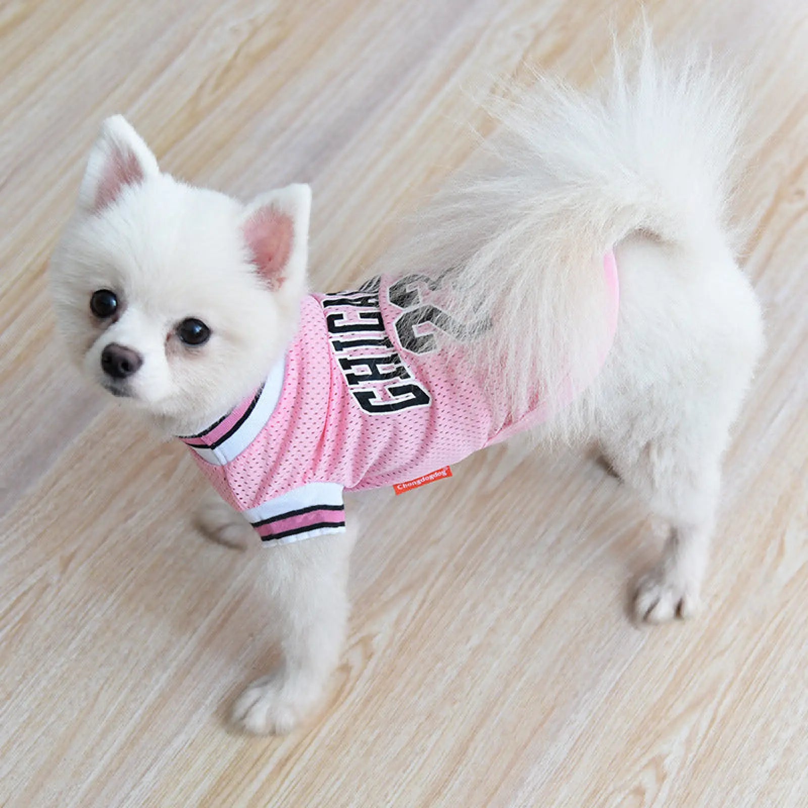 Dog Basketball Vest Mesh Summer Pet Clothes no 23