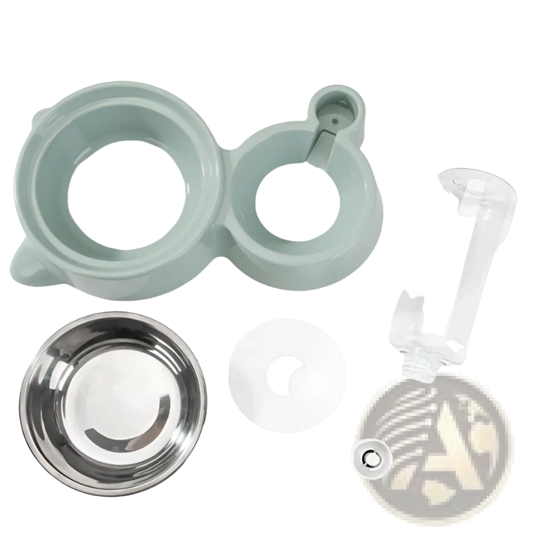 Dog Bowl Automatic Water Dispenser Stainless Steel Pet Feeder
