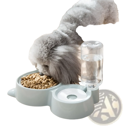 Dog Bowl Automatic Water Dispenser Stainless Steel Pet Feeder