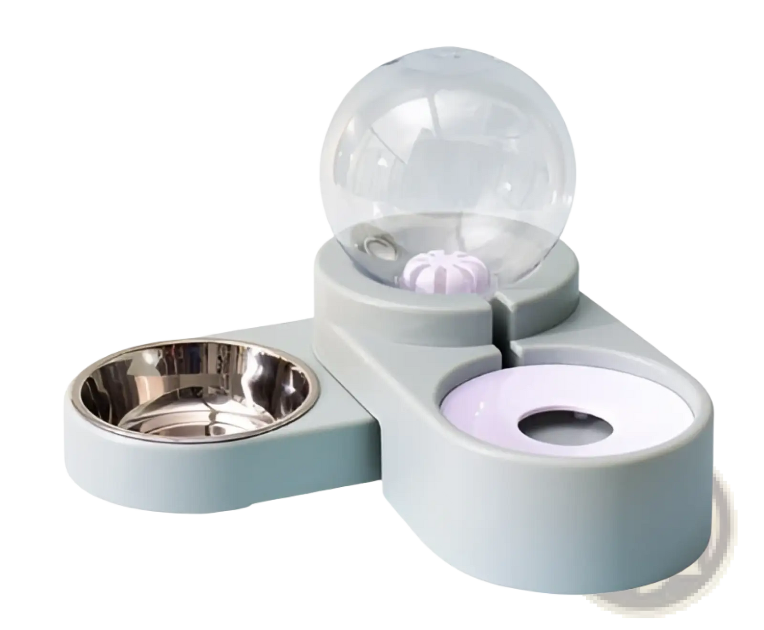 Dog Bowl Automatic Water Dispenser Stainless Steel Pet Feeder