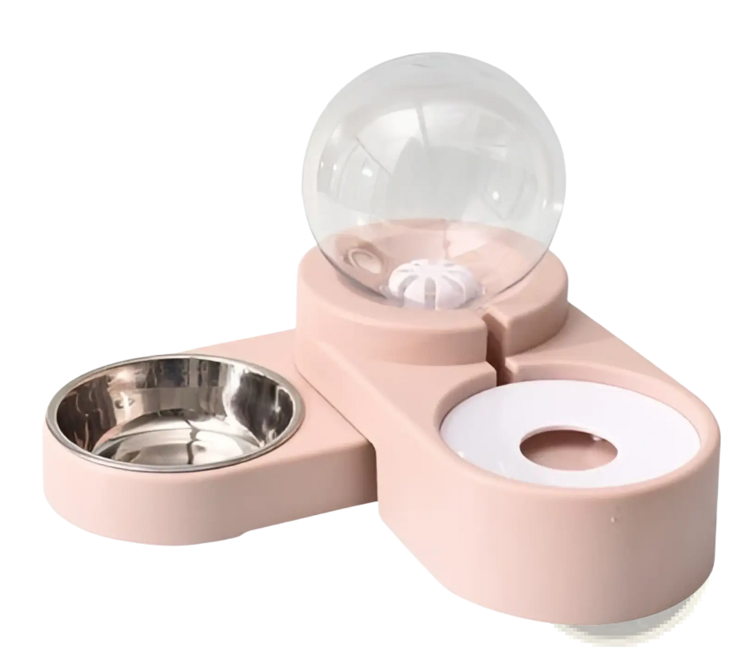 Dog Bowl Automatic Water Dispenser Stainless Steel Pet Feeder