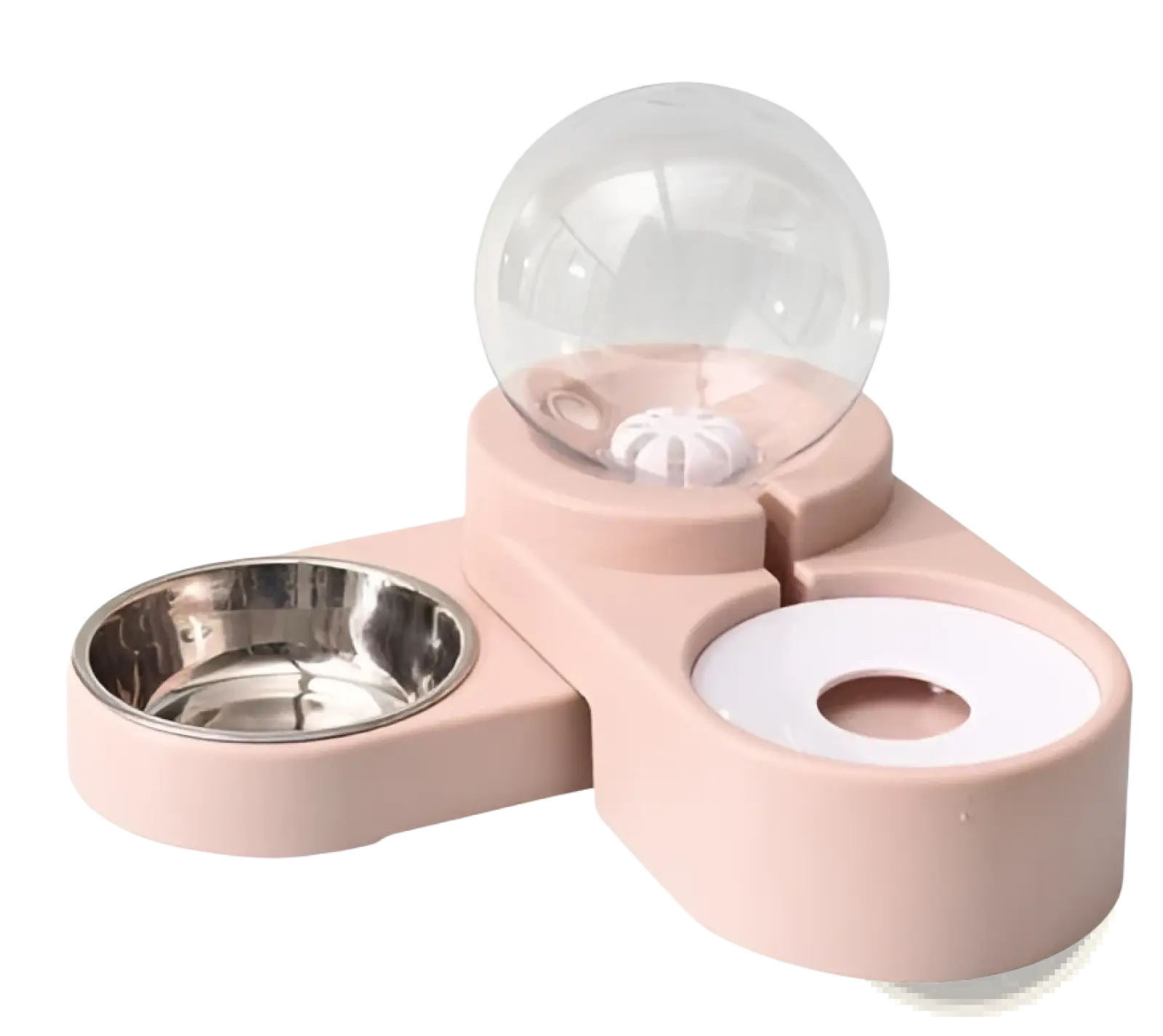 Dog Bowl Automatic Water Dispenser Stainless Steel Pet Feeder