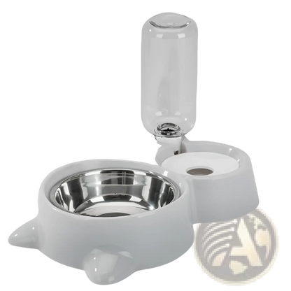 Dog Bowl Automatic Water Dispenser Stainless Steel Pet Feeder