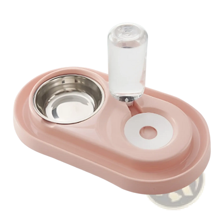 Dog Bowl Automatic Water Dispenser Stainless Steel Pet Feeder