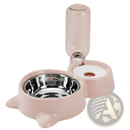 Dog Bowl Automatic Water Dispenser Stainless Steel Pet Feeder
