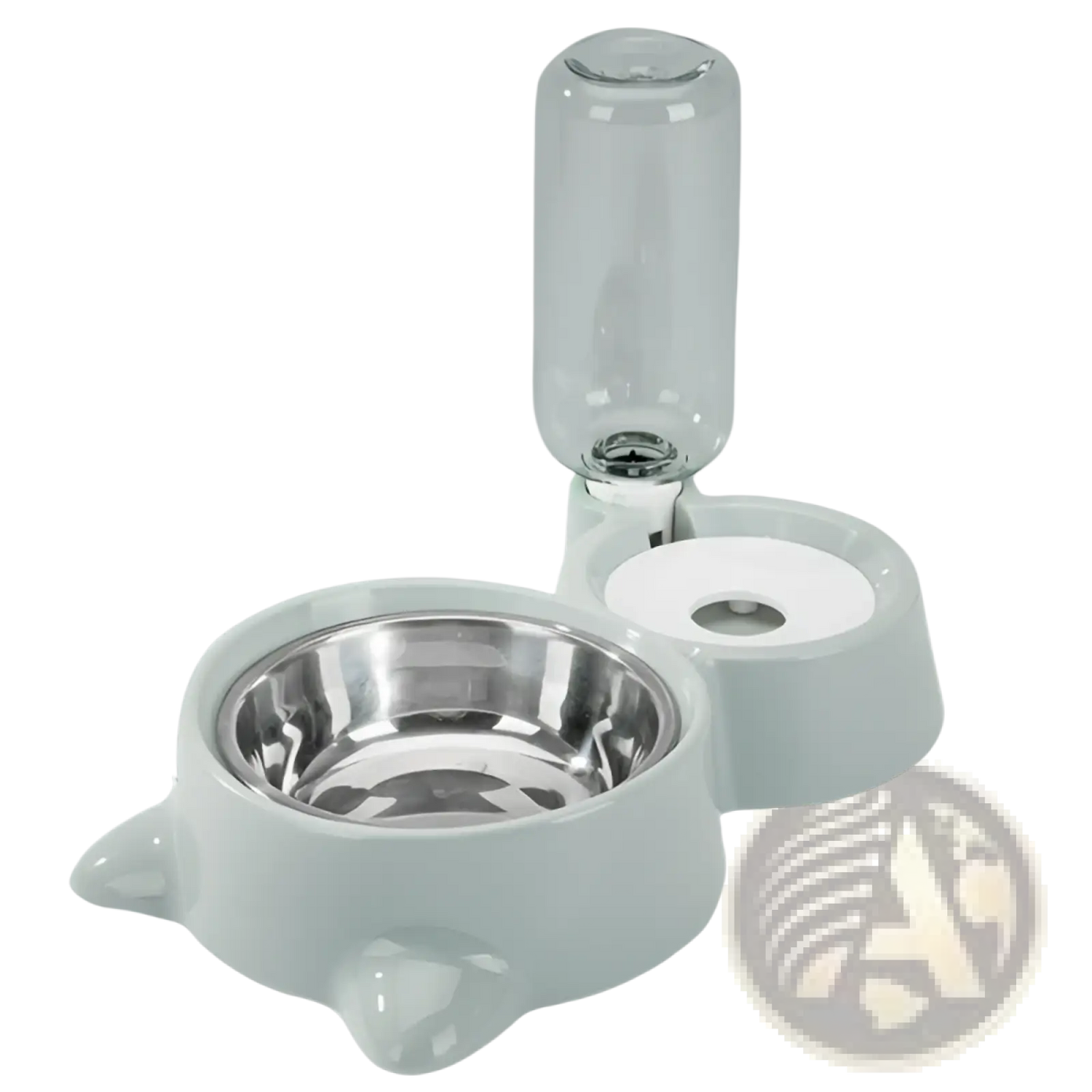 Dog Bowl Automatic Water Dispenser Stainless Steel Pet Feeder