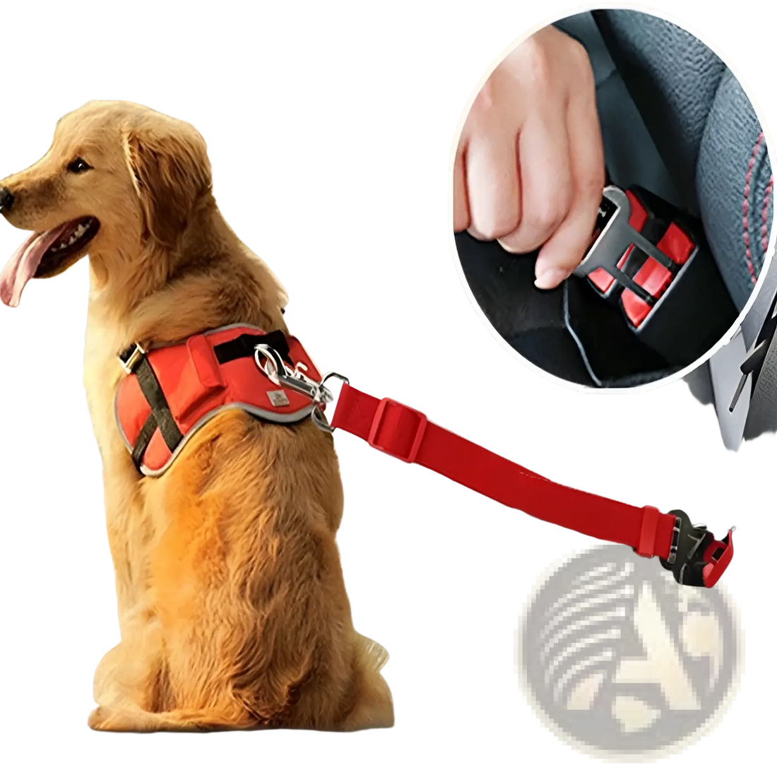 Dog Car Seat Belt Adjustable Safety Lead Harness