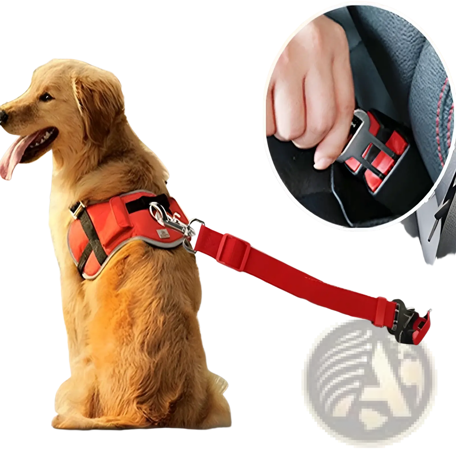 Dog Car Seat Belt Adjustable Safety Lead Harness