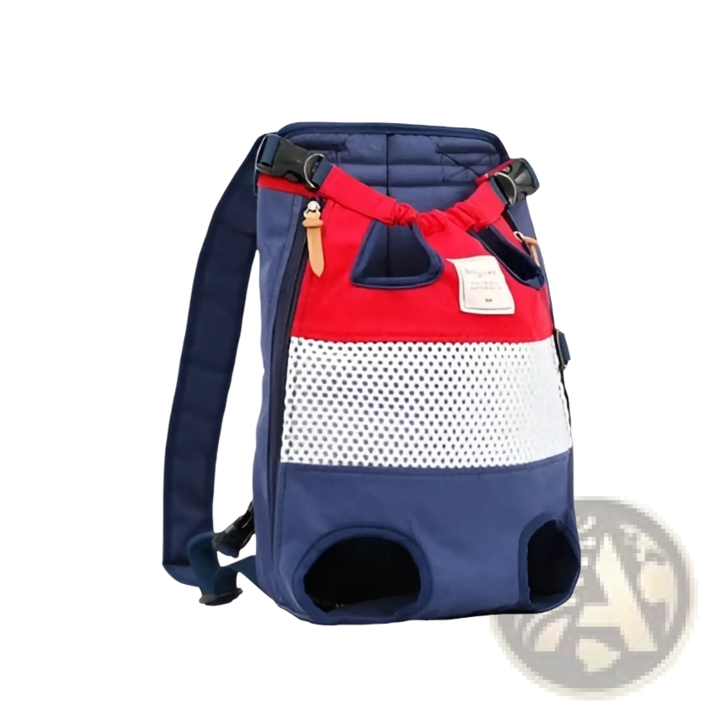 Dog Carrier Backpack Striped Breathable Pet Bag