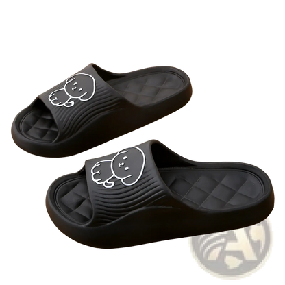 Dog Cartoon Slide Sandals Non Slip Eva House Shoes