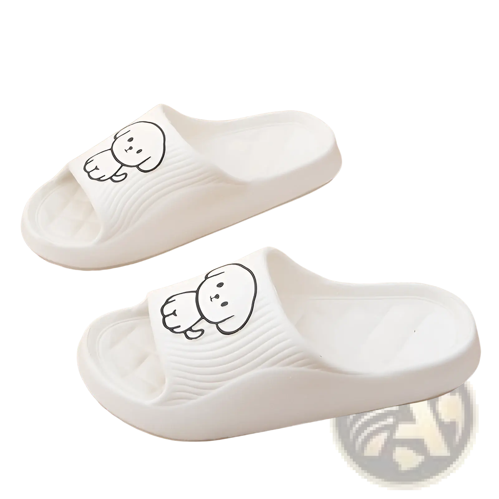 Dog Cartoon Slide Sandals Non Slip Eva House Shoes