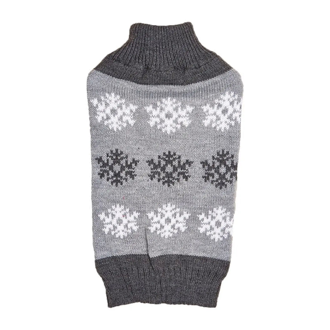 Dog Christmas Sweater Snowflake Winter Pet Clothes