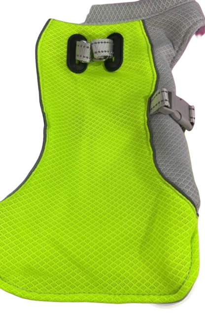 Dog Cooling Vest Reflective Sun Proof Mesh Harness