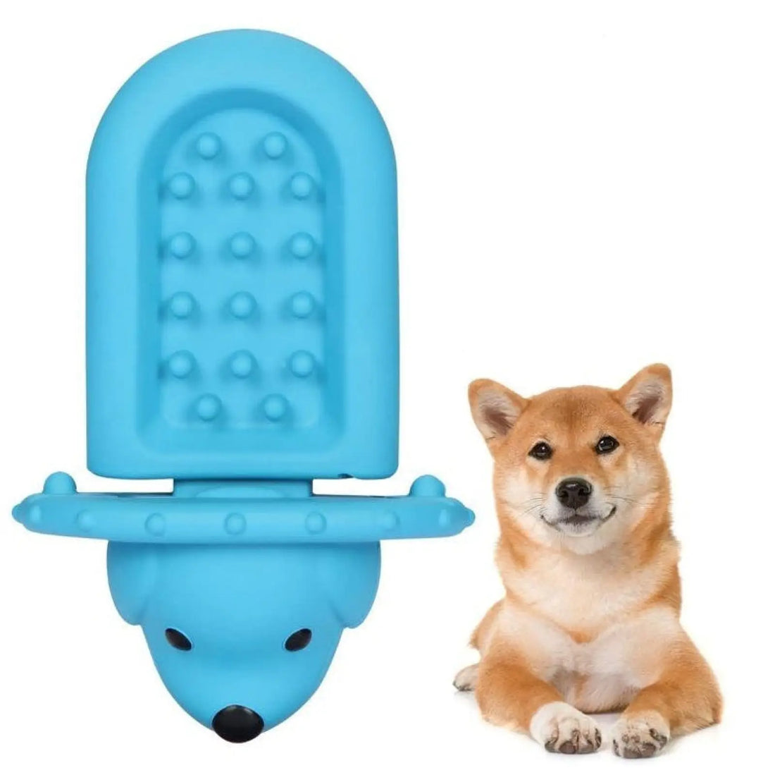 Dog Crate Slow Feeder Rubber Lick Pad Training Tool