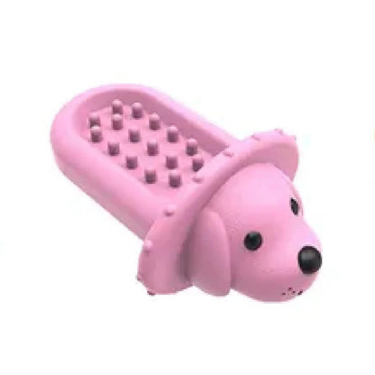 Dog Crate Slow Feeder Rubber Lick Pad Training Tool