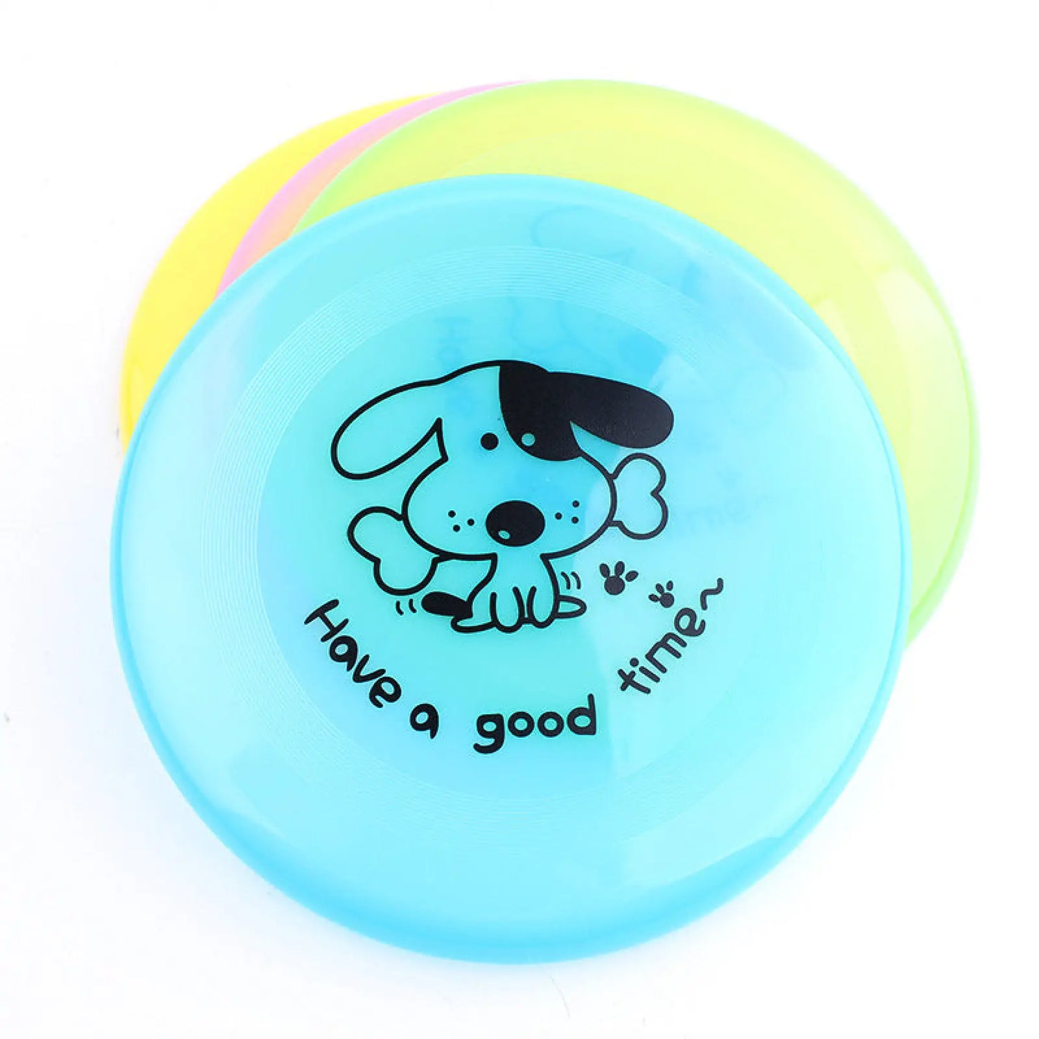 Dog Flying Disc Interactive Silicone Training Toy