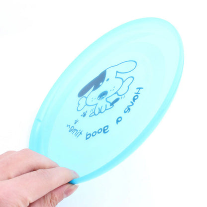 Dog Flying Disc Interactive Silicone Training Toy
