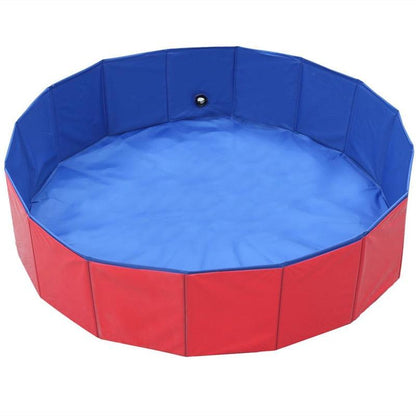 Dog Pool Foldable Dog Swimming Pool Pet Bath Swimming Tub Bathtub Pet Swimming Pool Collapsible Bathing Pool for Dogs Cats Kids Dog Swimming Pool For Large &amp; Small Dogs