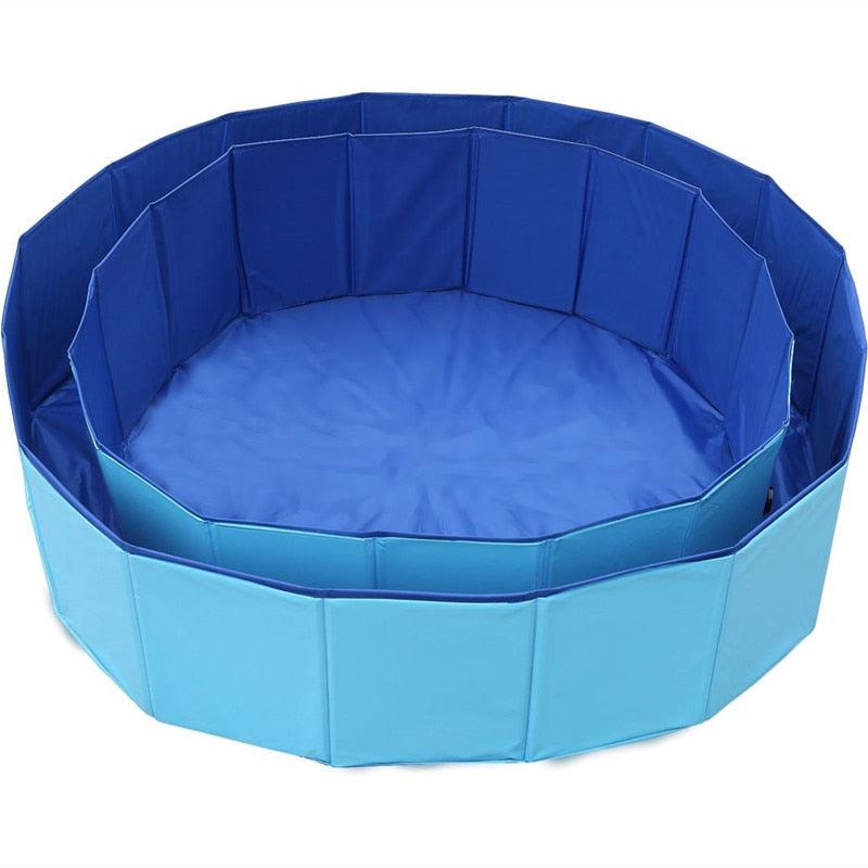 Dog Pool Foldable Dog Swimming Pool Pet Bath Swimming Tub Bathtub Pet Swimming Pool Collapsible Bathing Pool for Dogs Cats Kids Dog Swimming Pool For Large &amp; Small Dogs