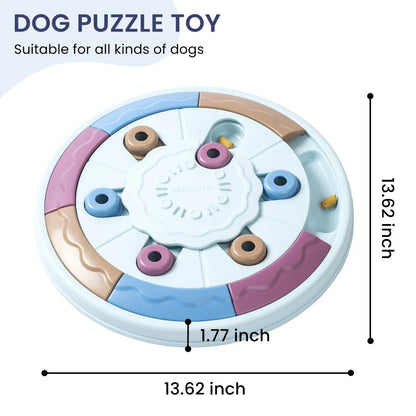 Dog Puzzle Toy Interactive Slow Feeder Level 1-3