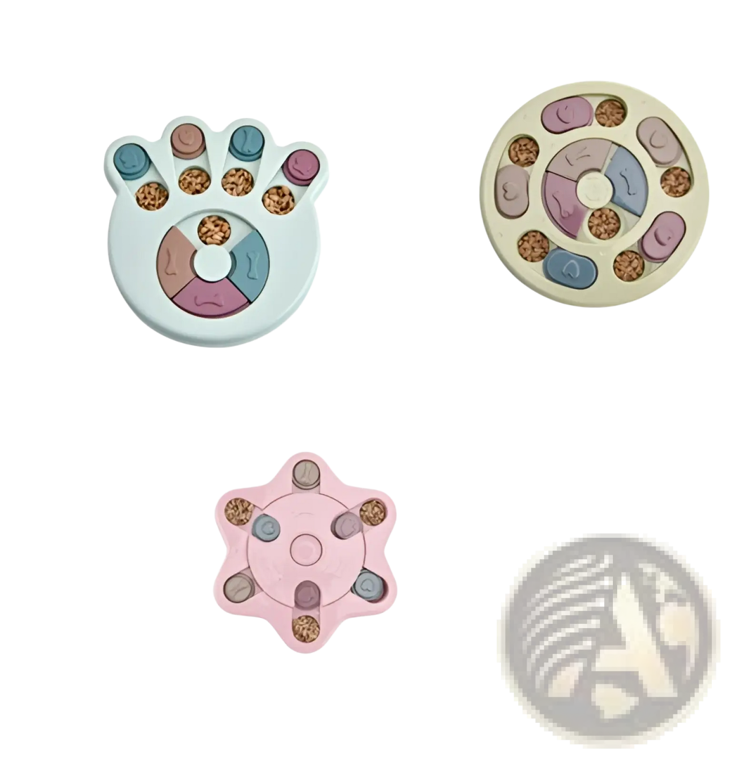 Dog Puzzle Toy Interactive Slow Feeder Training Game
