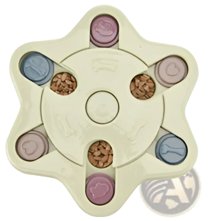 Dog Puzzle Toy Interactive Slow Feeder Training Game