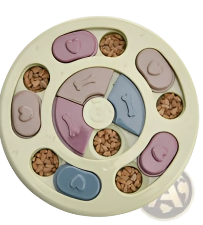 Dog Puzzle Toy Interactive Slow Feeder Training Game
