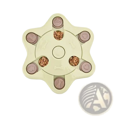 Dog Puzzle Toy Interactive Slow Feeder Training Game