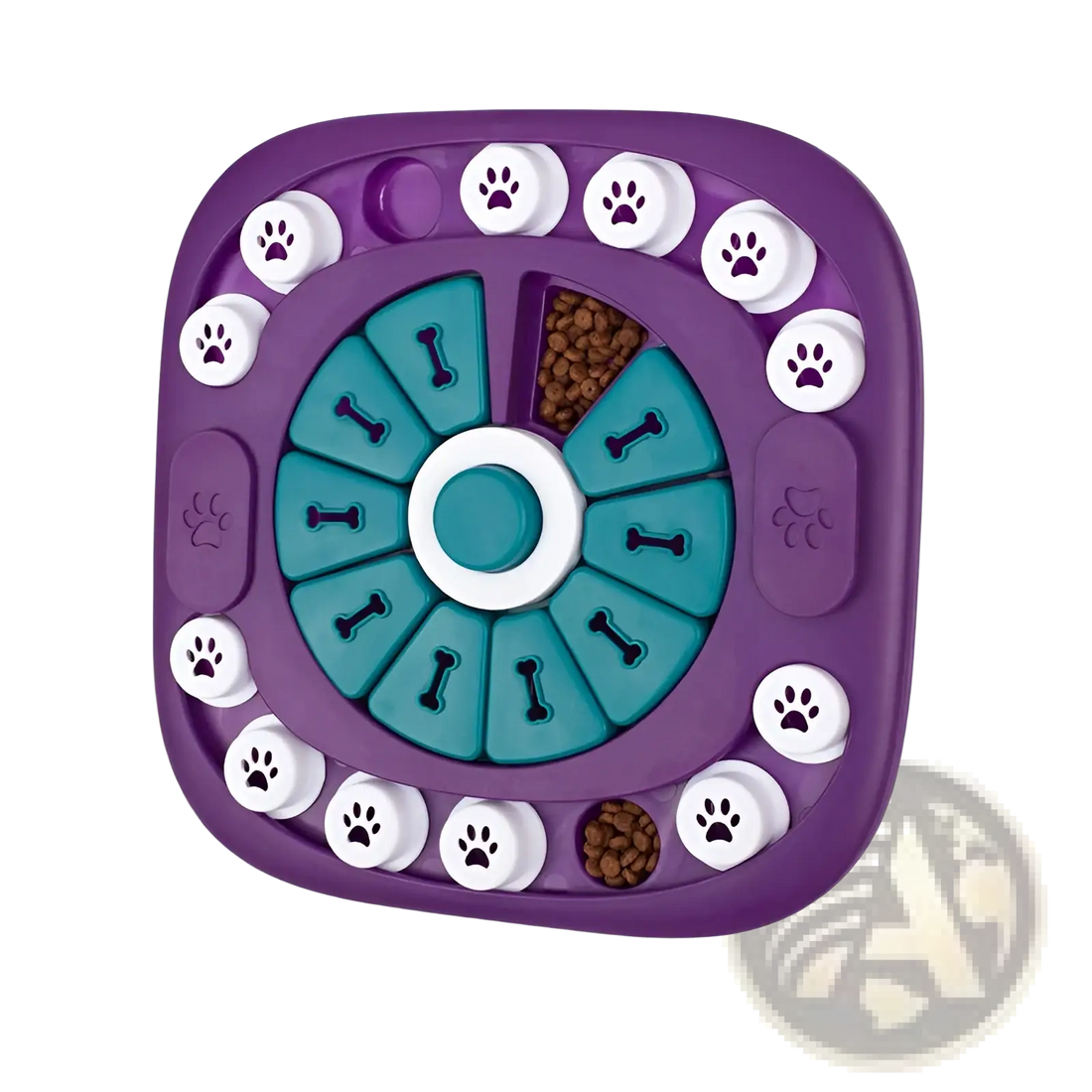 Dog Puzzle Toy Interactive Squeaky Treat Feeder Maze
