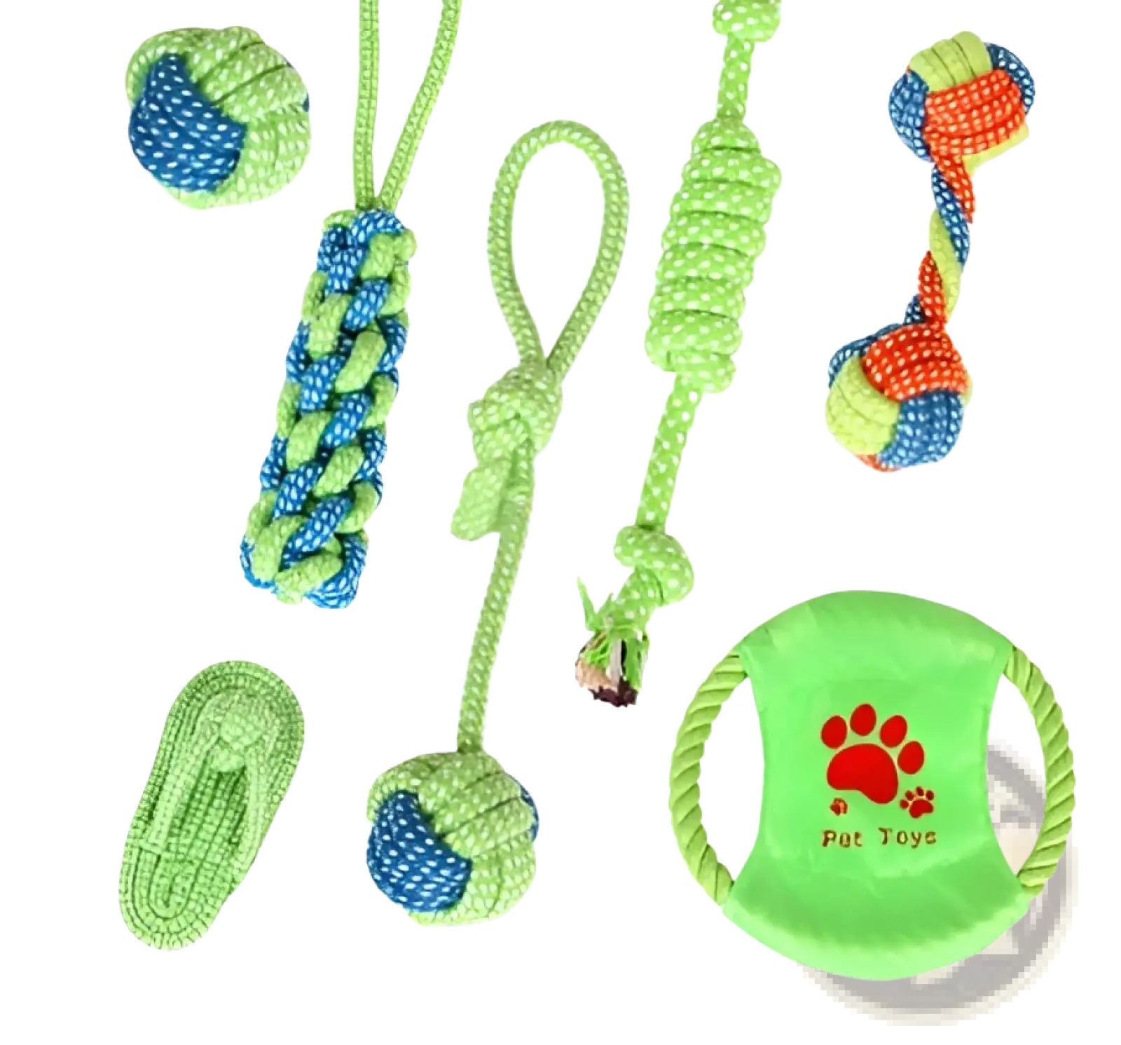 Dog Rope Toys for Small and Medium Dogs 7 Variants