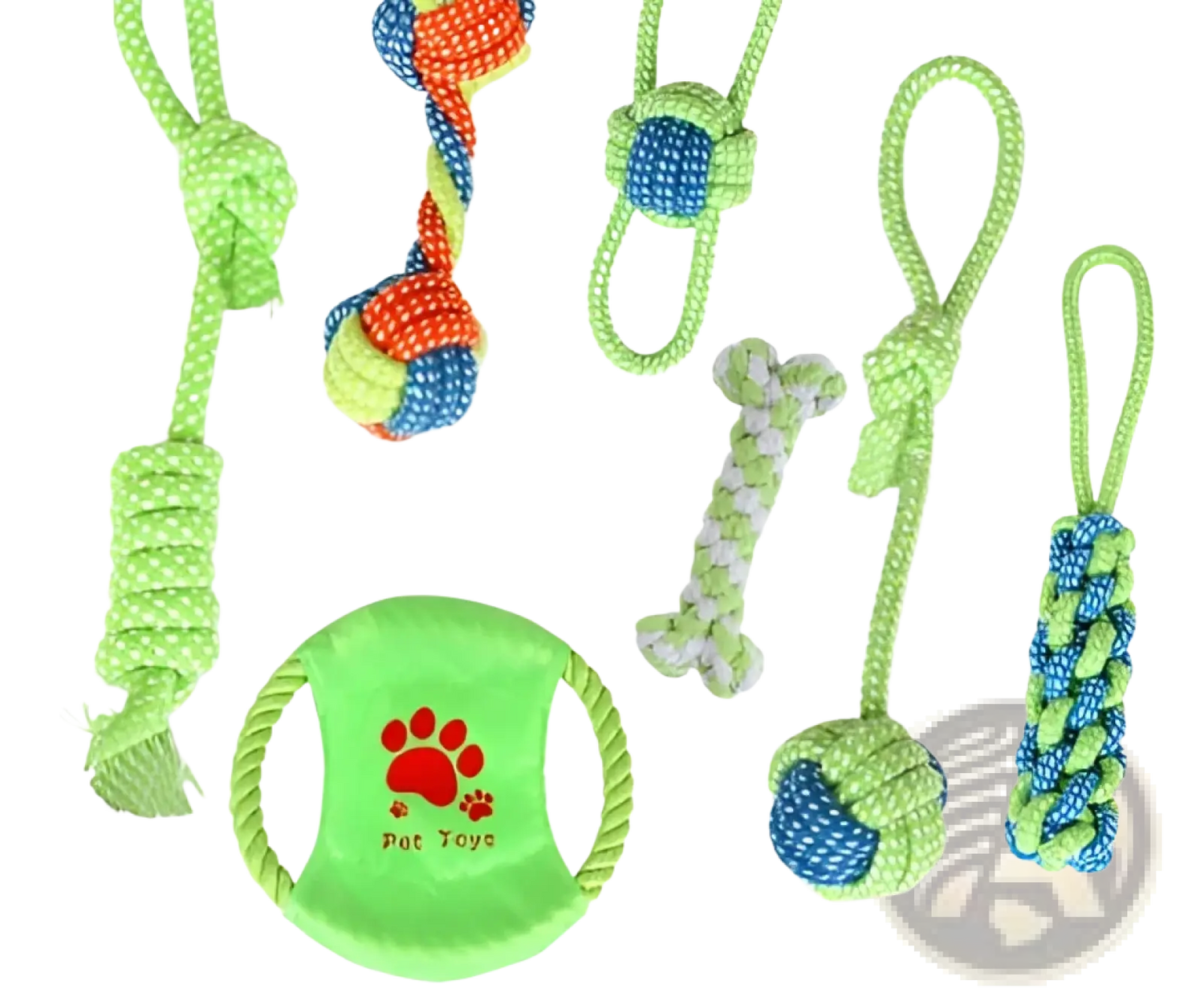 Dog Rope Toys for Small and Medium Dogs 7 Variants