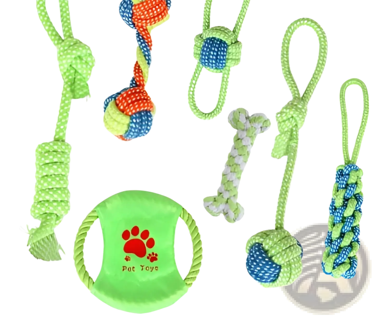 Dog Rope Toys for Small and Medium Dogs 7 Variants