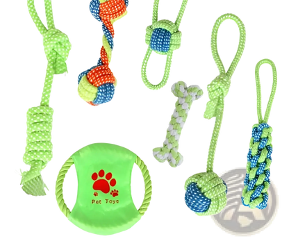 Dog Rope Toys for Small and Medium Dogs 7 Variants