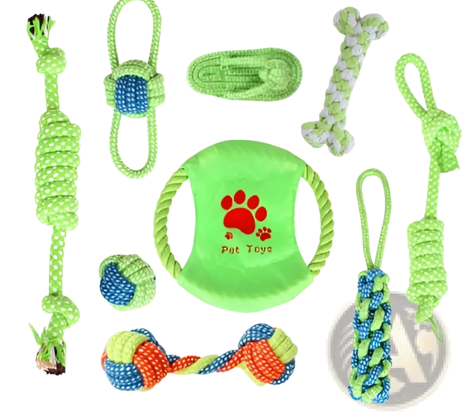 Dog Rope Toys for Small and Medium Dogs 7 Variants