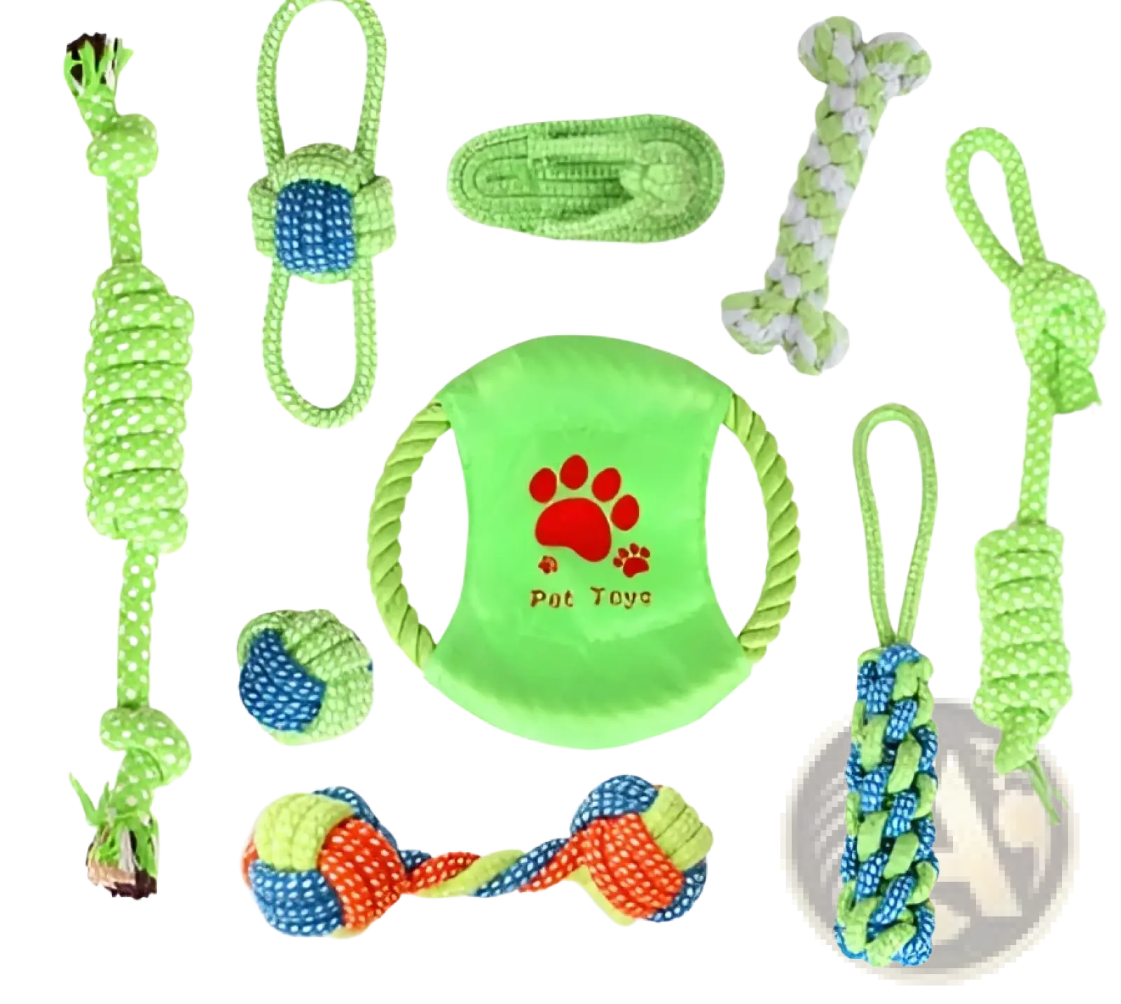 Dog Rope Toys for Small and Medium Dogs 7 Variants