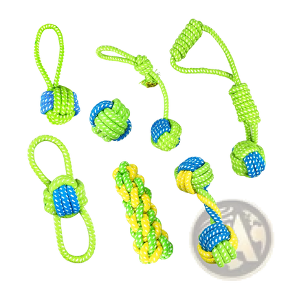 Dog Rope Toys for Small and Medium Dogs 7 Variants