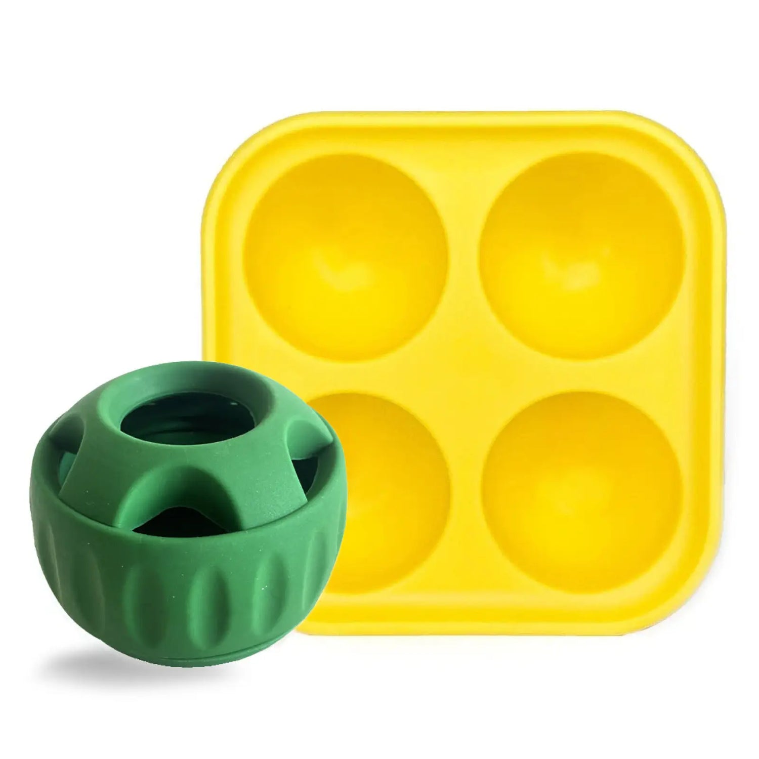 Dog Silicone Slow Feeder Ball and Tray Toy Set