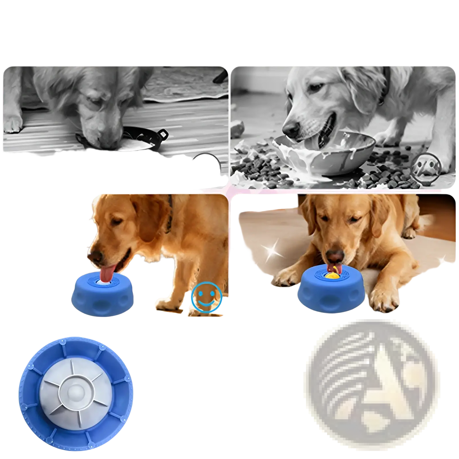 Dog Slow Feeder Licking Bowl Silicone Pet Mat
