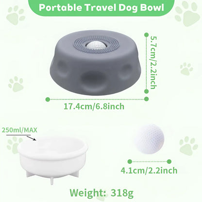 Dog Slow Feeder Licking Bowl Silicone Pet Mat
