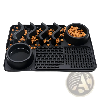 Dog Slow Feeder Silicone Licking Mat for Pets
