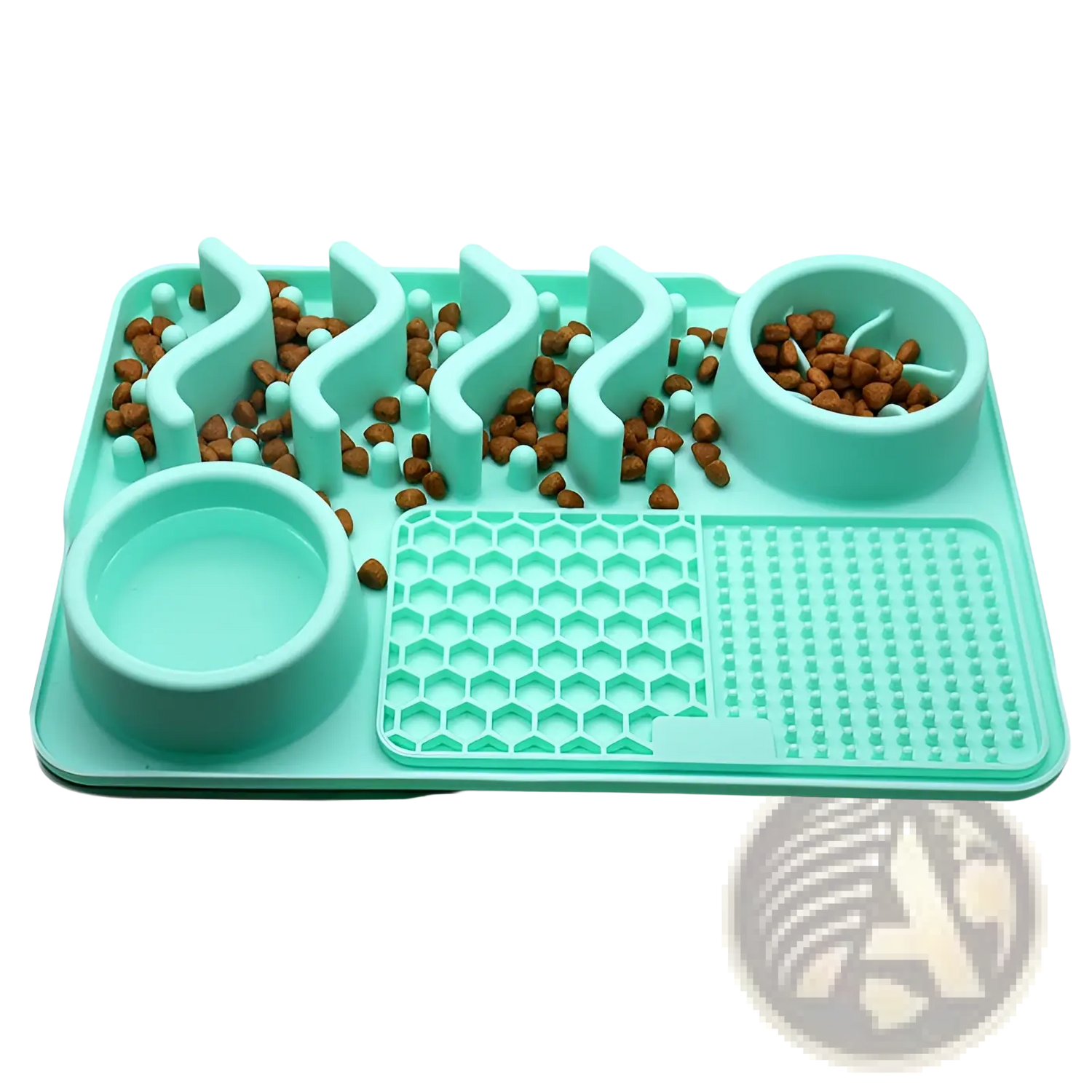 Dog Slow Feeder Silicone Licking Mat for Pets