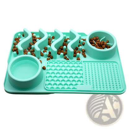 Dog Slow Feeder Silicone Licking Mat for Pets