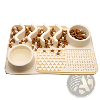 Dog Slow Feeder Silicone Licking Mat for Pets