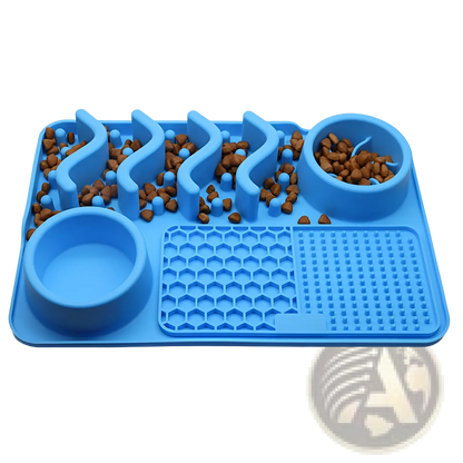 Dog Slow Feeder Silicone Licking Mat for Pets