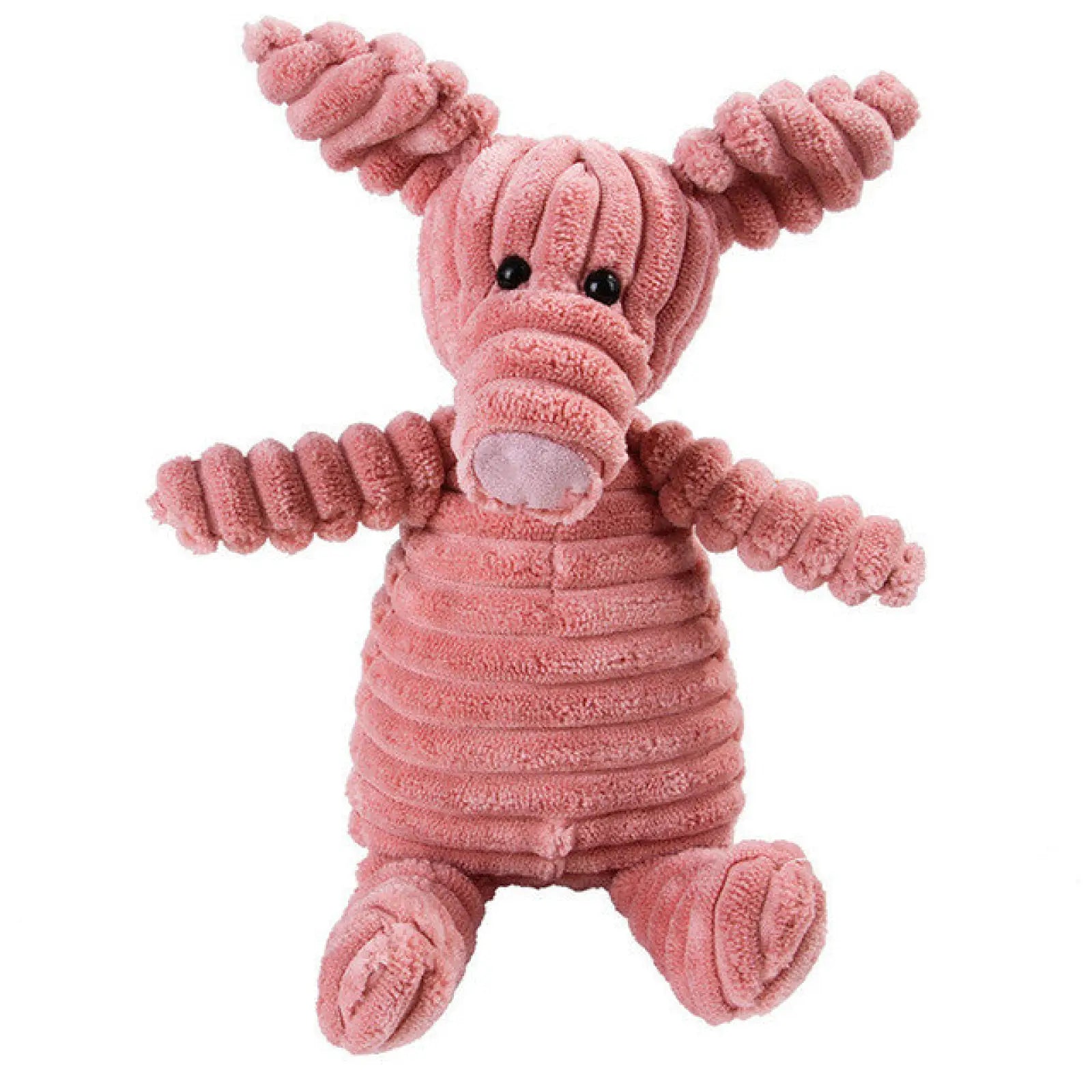 Dog Squeaky Toy Corduroy Molar Plush for Pets