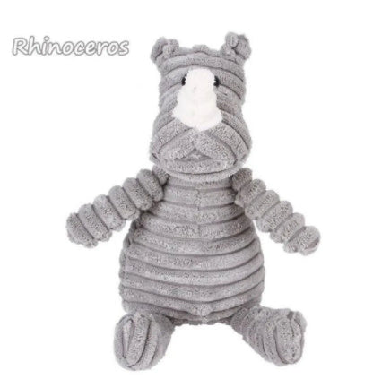 Dog Squeaky Toy Corduroy Molar Plush for Pets