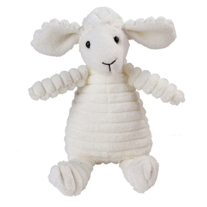 Dog Squeaky Toy Corduroy Molar Plush for Pets