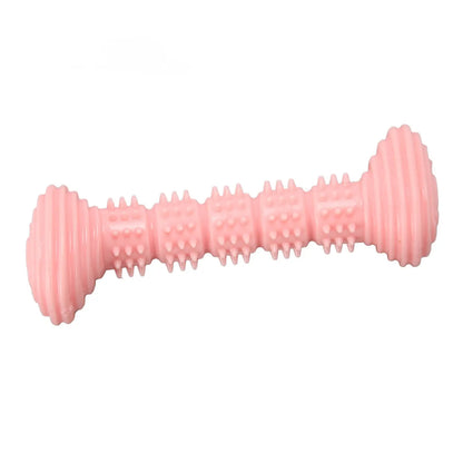 Dog Teething Bone Rubber Chew Toy for Small Dogs